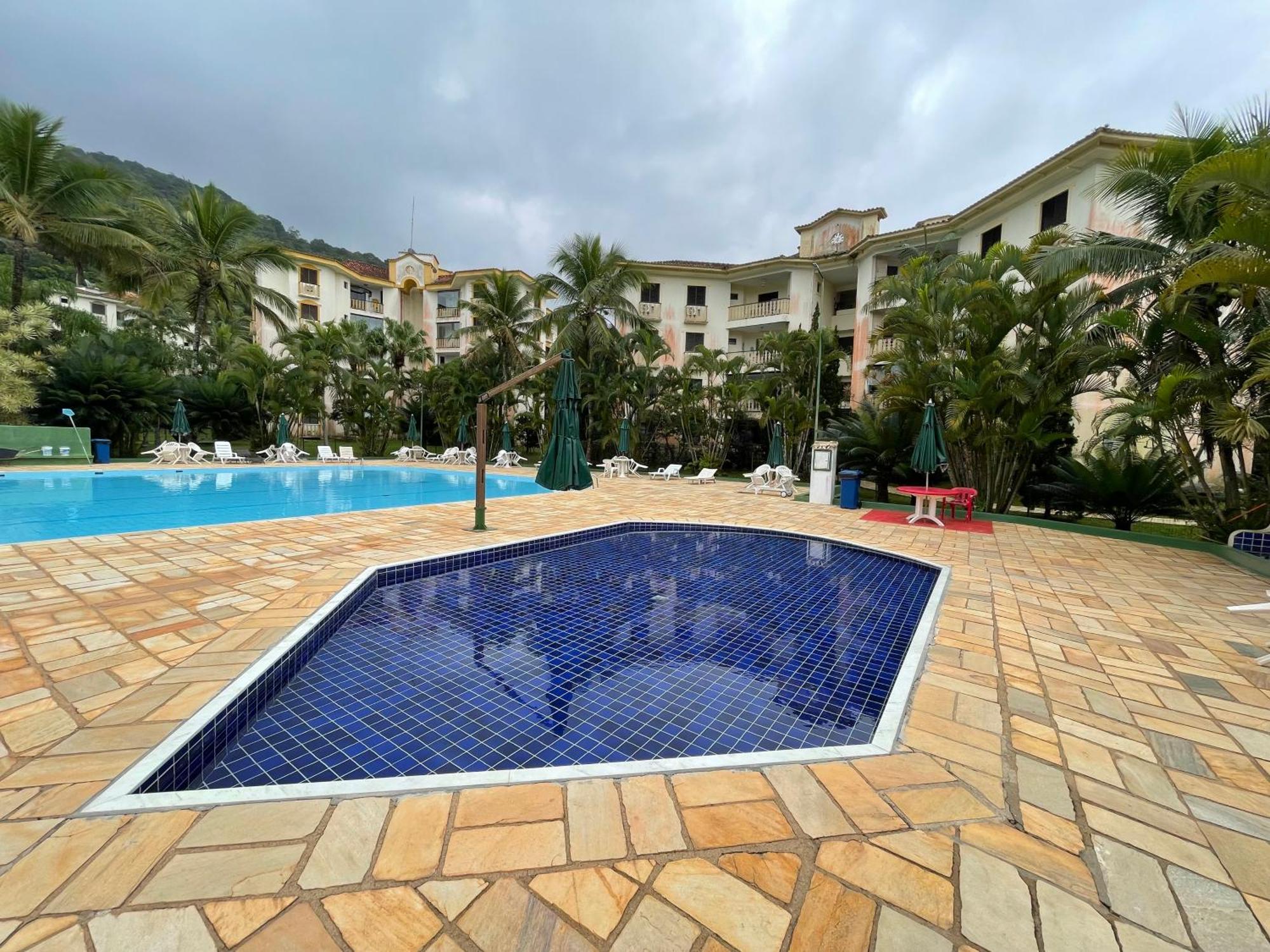 Condominio Wembley Tenis Praia Das Toninhas J406 Ubatuba Bagian luar foto