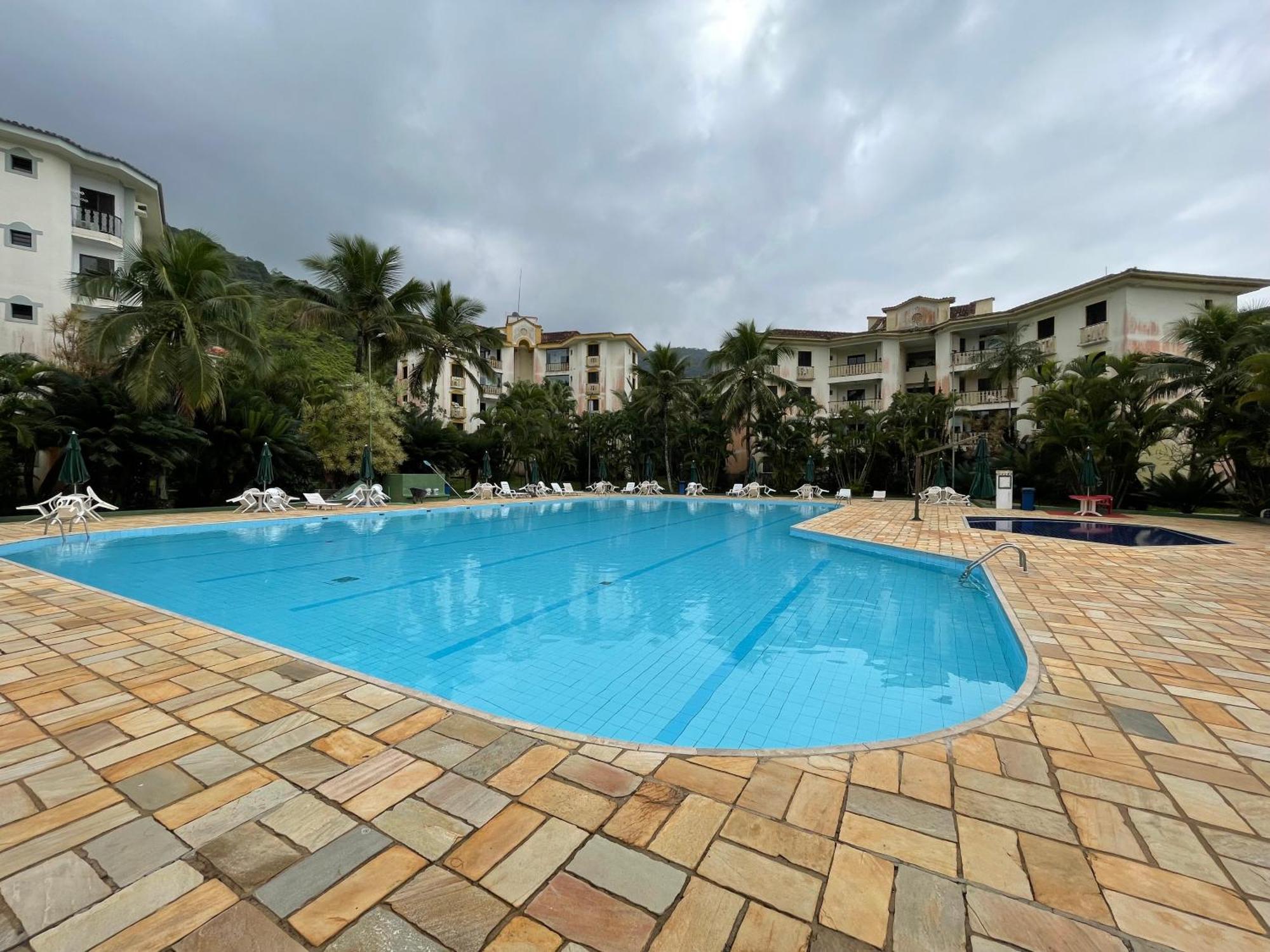 Condominio Wembley Tenis Praia Das Toninhas J406 Ubatuba Bagian luar foto
