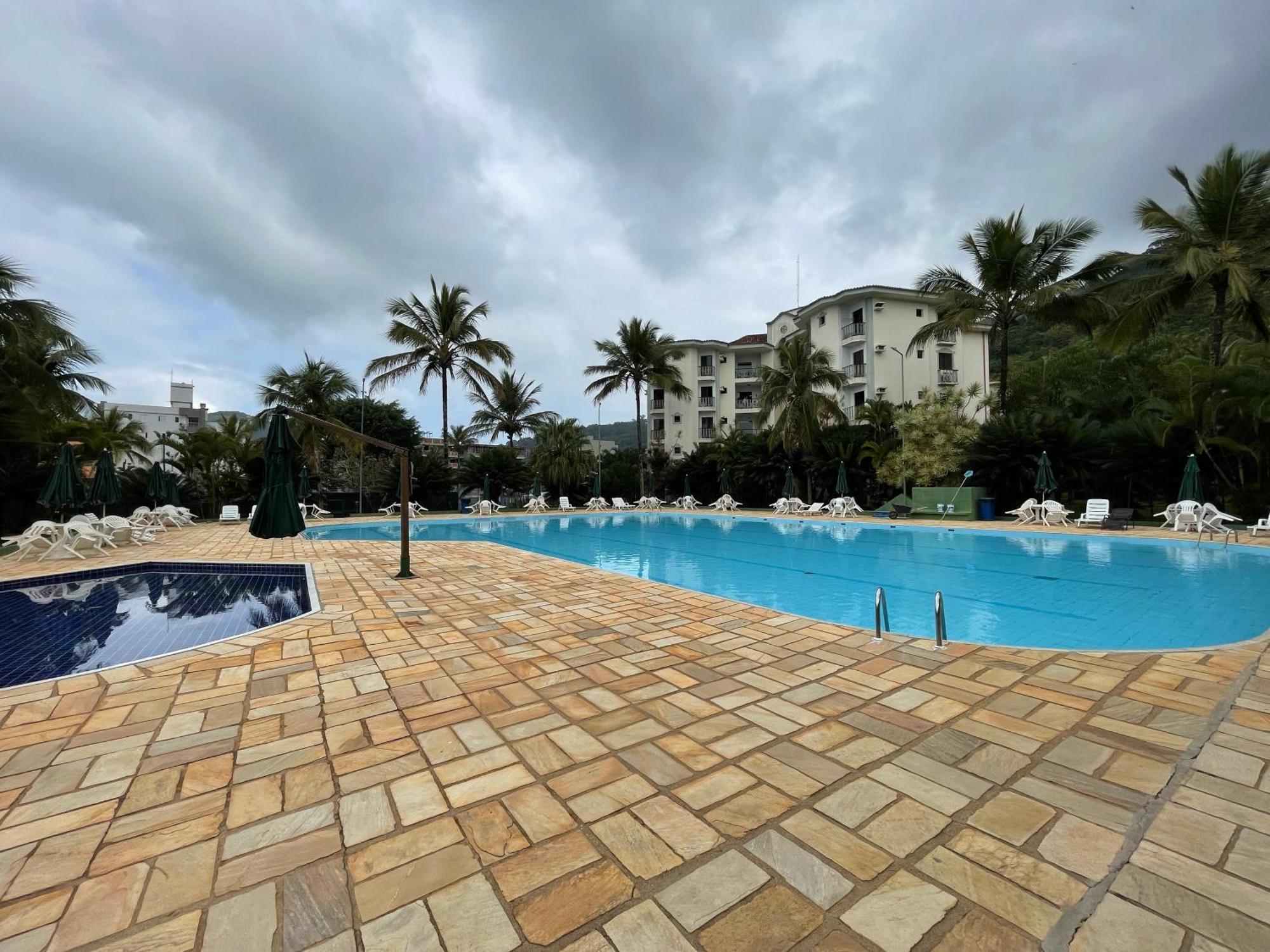 Condominio Wembley Tenis Praia Das Toninhas J406 Ubatuba Bagian luar foto